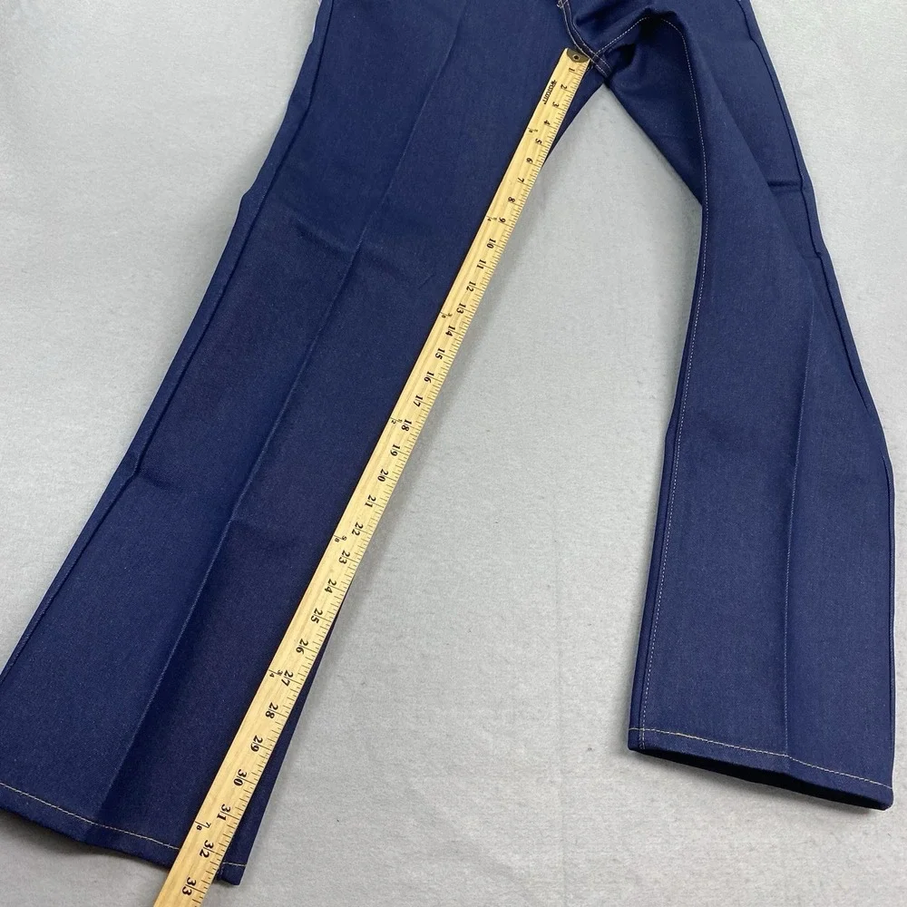 Levis Jeans Mens 32x32 Blue Denim 517 Bootcut Dark Wash Western Cowboy Rodeo